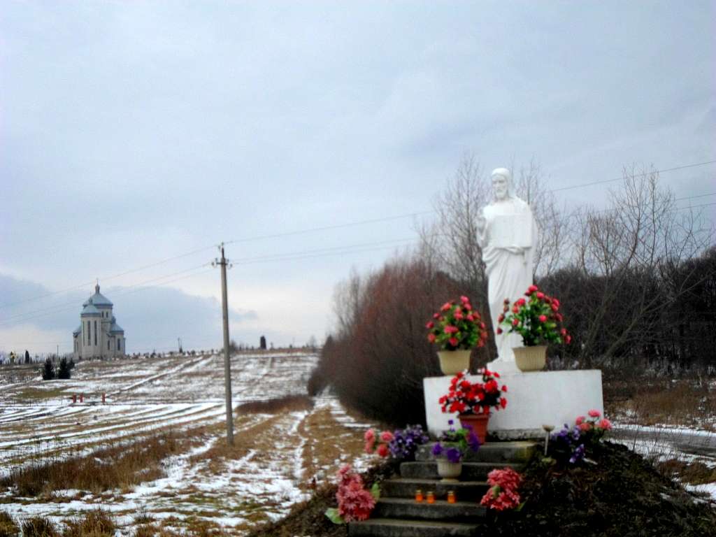Скульптура Ісуса Христа - Лисовичі