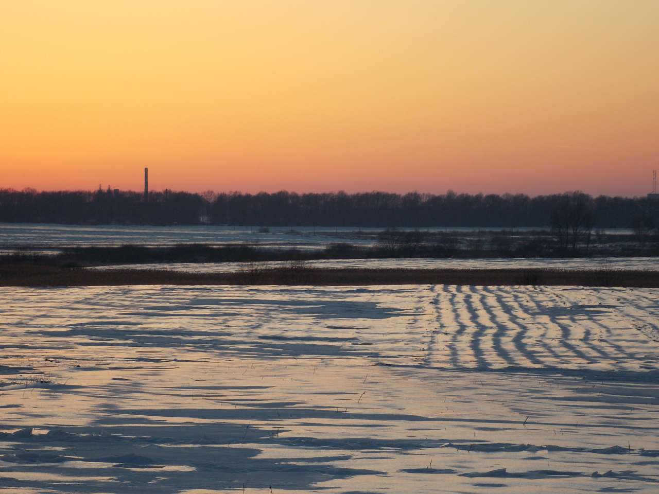 захід сонця - Щенятин