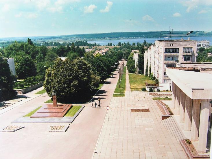 Верхньодніпровськ з panoramio.com - Верхнеднепровск