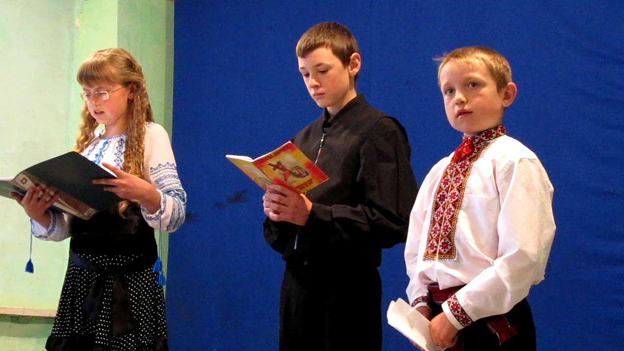 Діти Старого Милятина у Хресній дорозі - Старий Милятин