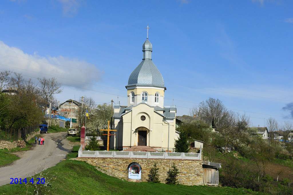 с.Білявинці, церква св.Анни, УГКЦ. - Білявинці