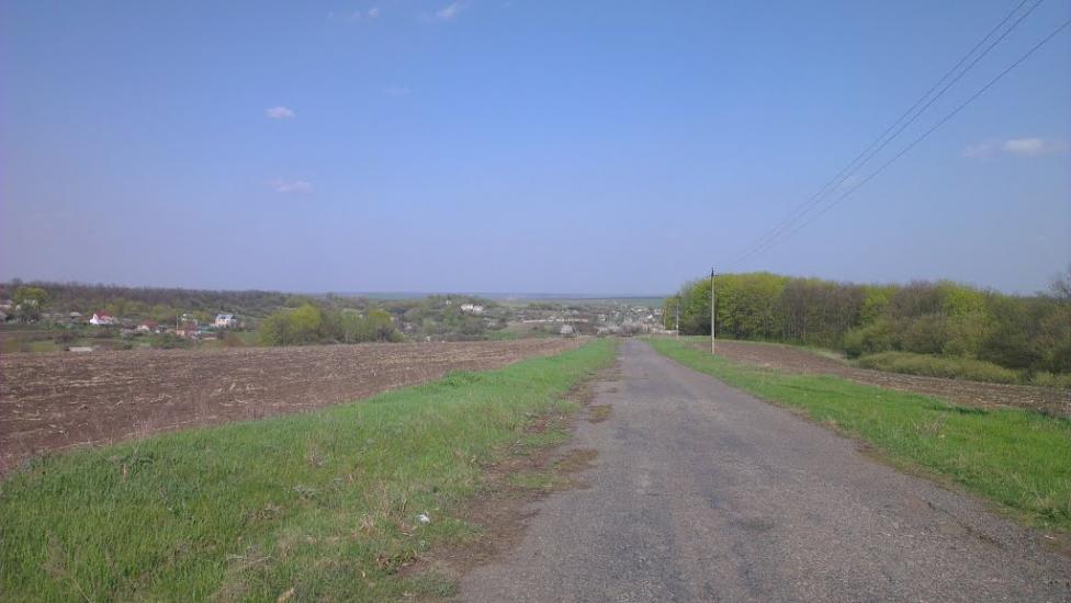 Cусіднє село Миронівка з panoramio.com - Маслии