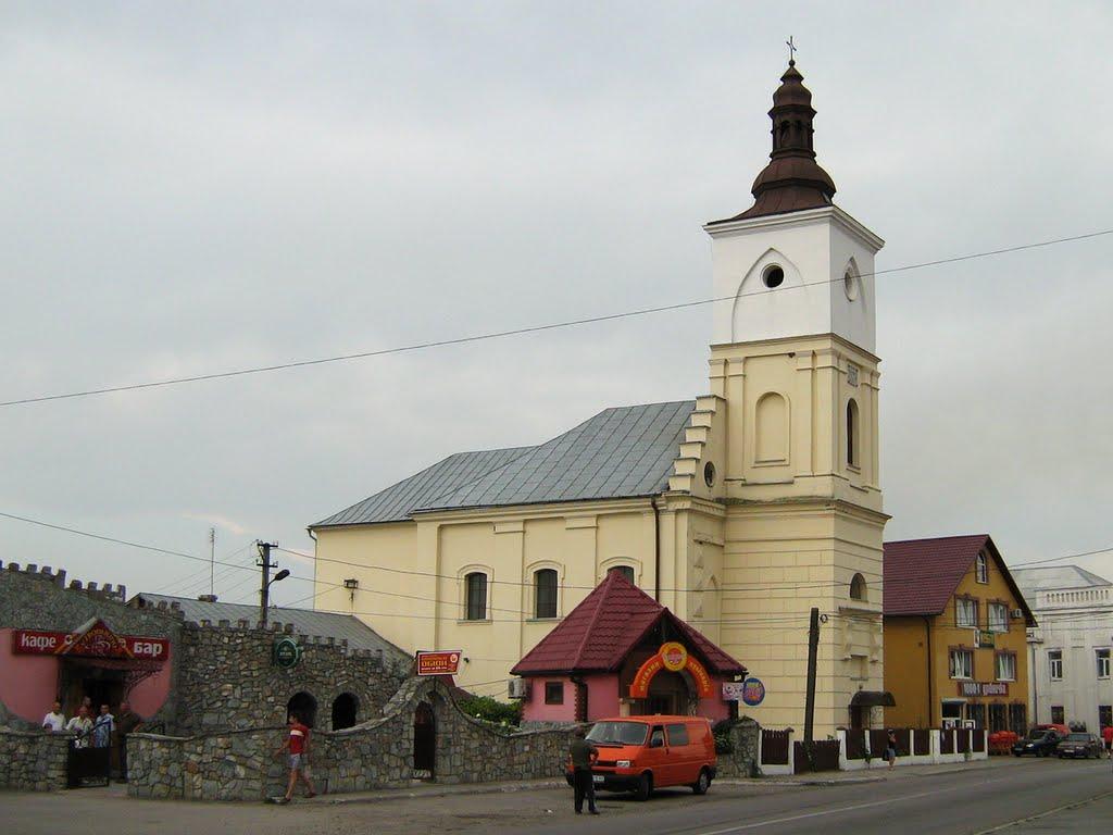 Бурштин з panoramio.com - Бурштын
