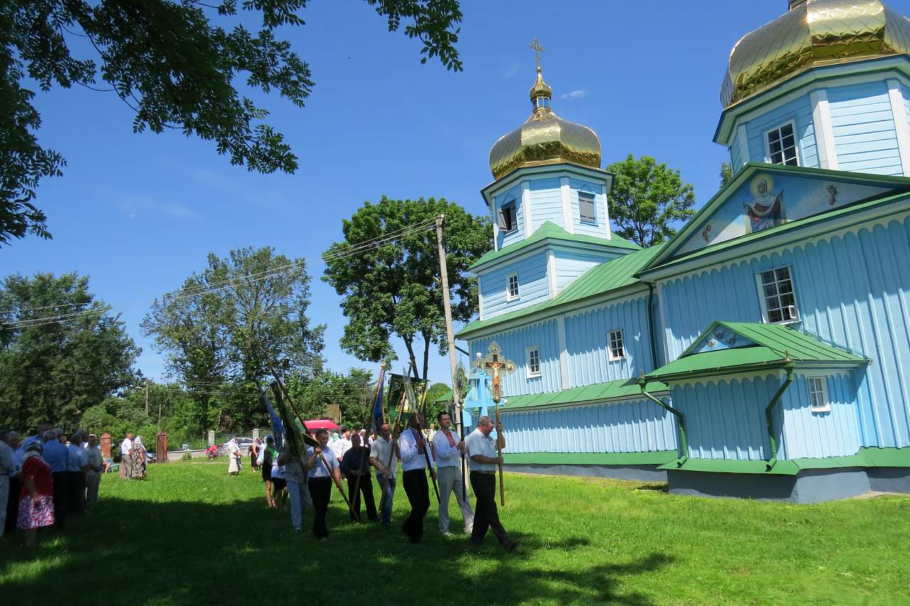 ГОРБАКІВ. Свято-Троїцькому храму 250 - Gorbakiv