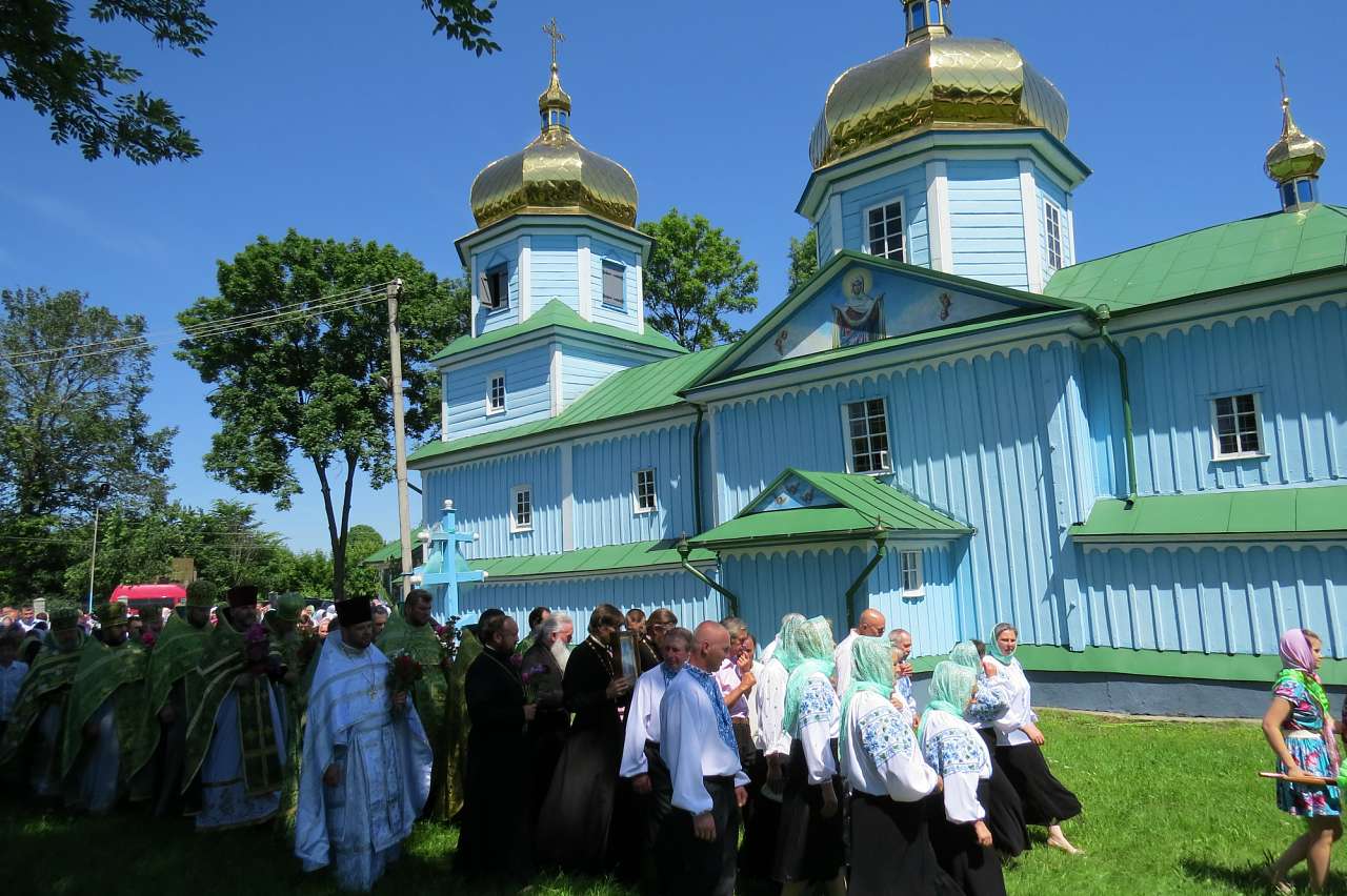 ГОРБАКІВ. Свято-Троїцькому храму 250 - Gorbakiv