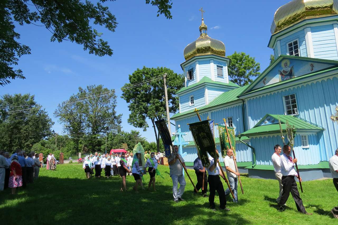 ГОРБАКІВ. Свято-Троїцькому храму 250 - Gorbakiv