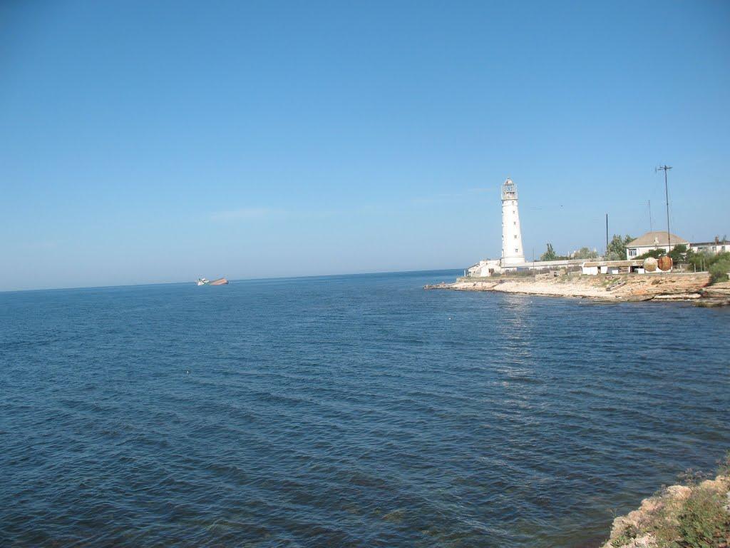 Маяк з panoramio.com - Маяк