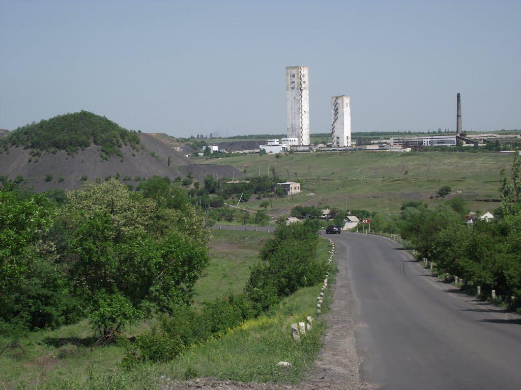 Шахтарськ з panoramio.com - Шахтерск