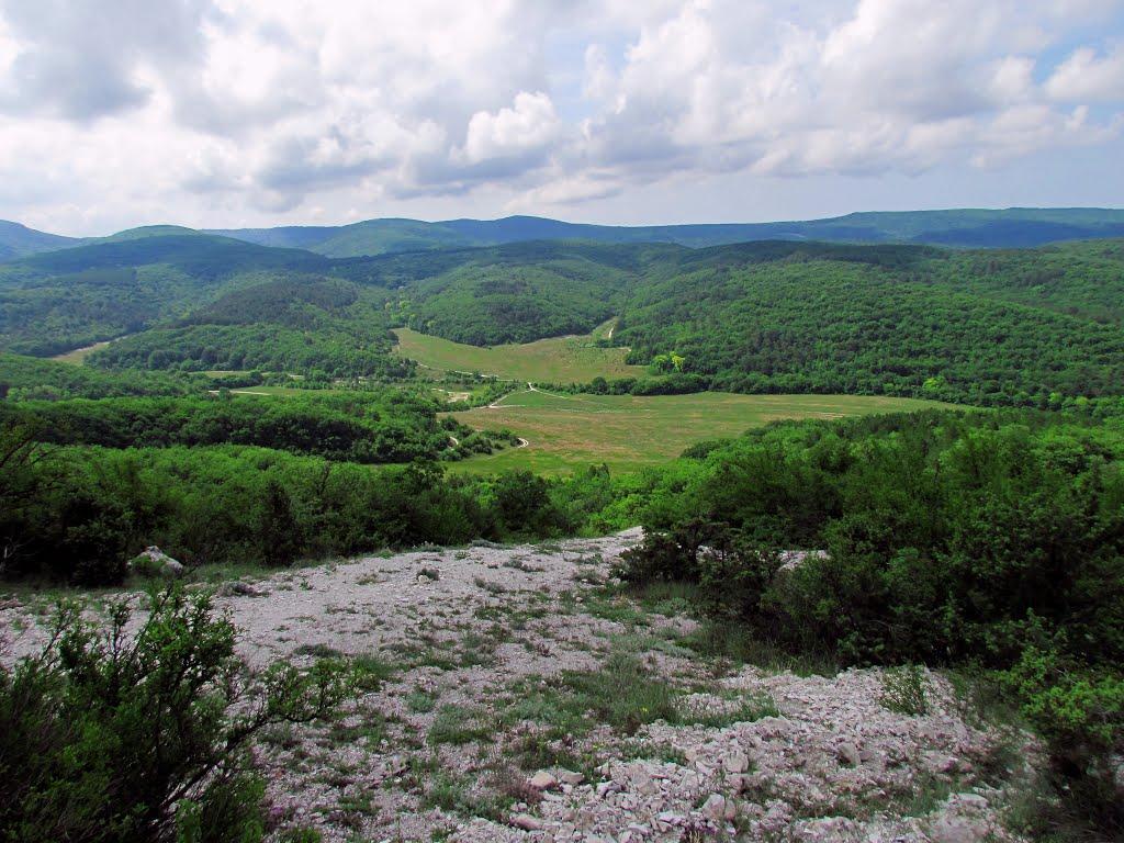 Багата Ущелина з panoramio.com - Bagata Uschelyna