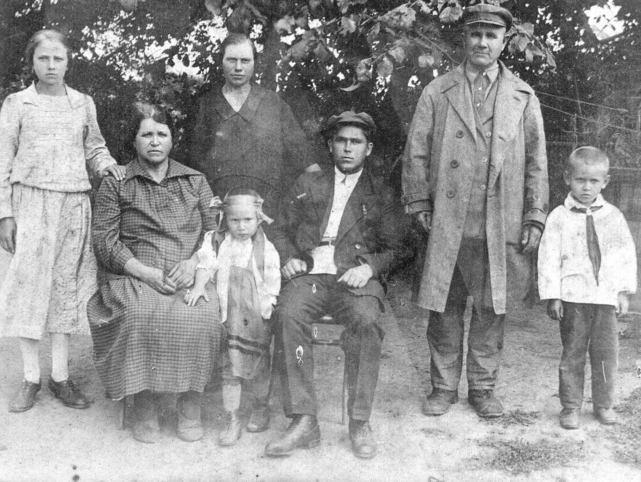 Старые фото жителей - Марийка