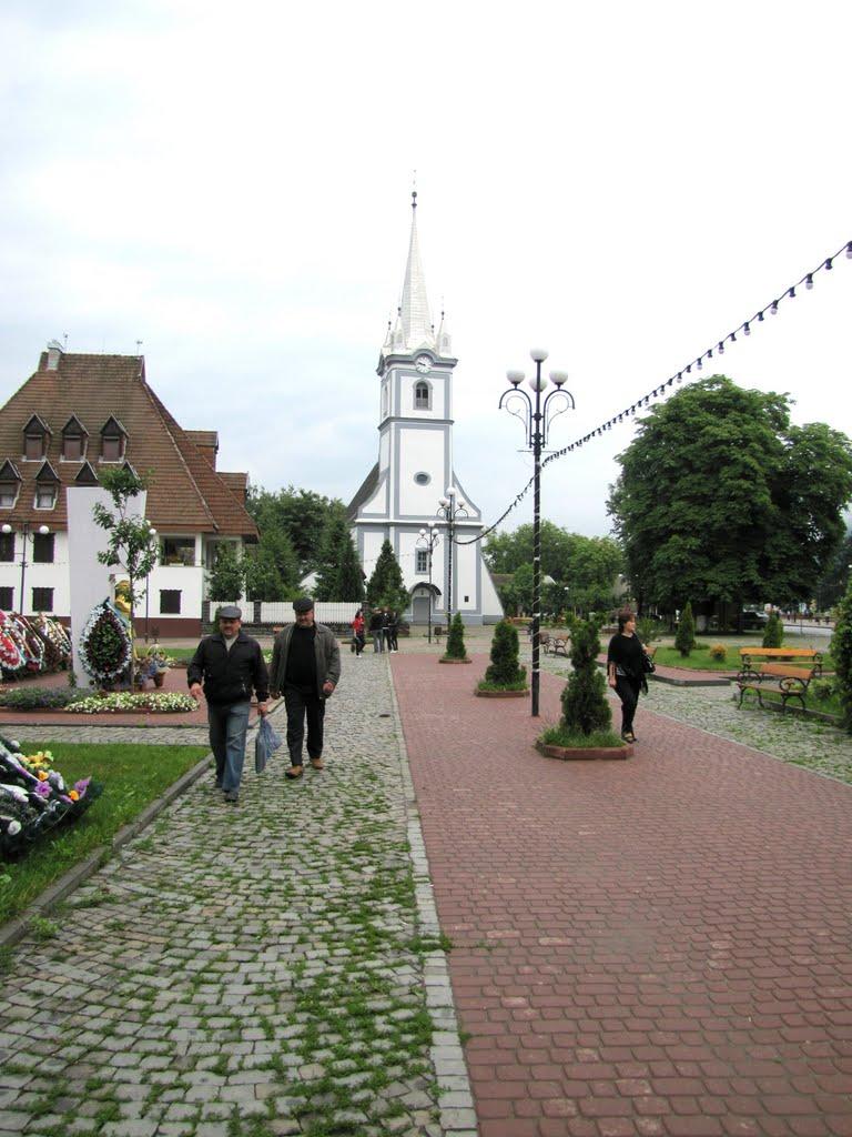Тячів з panoramio.com - Тячев