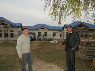 КУРОЗВАНИ. Будівництво дитсадка. Осінь 2013