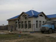 КУРОЗВАНИ. Будівництво дитсадка. Осінь 2013