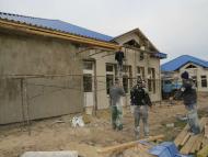 КУРОЗВАНИ. Будівництво дитсадка. Осінь 2013