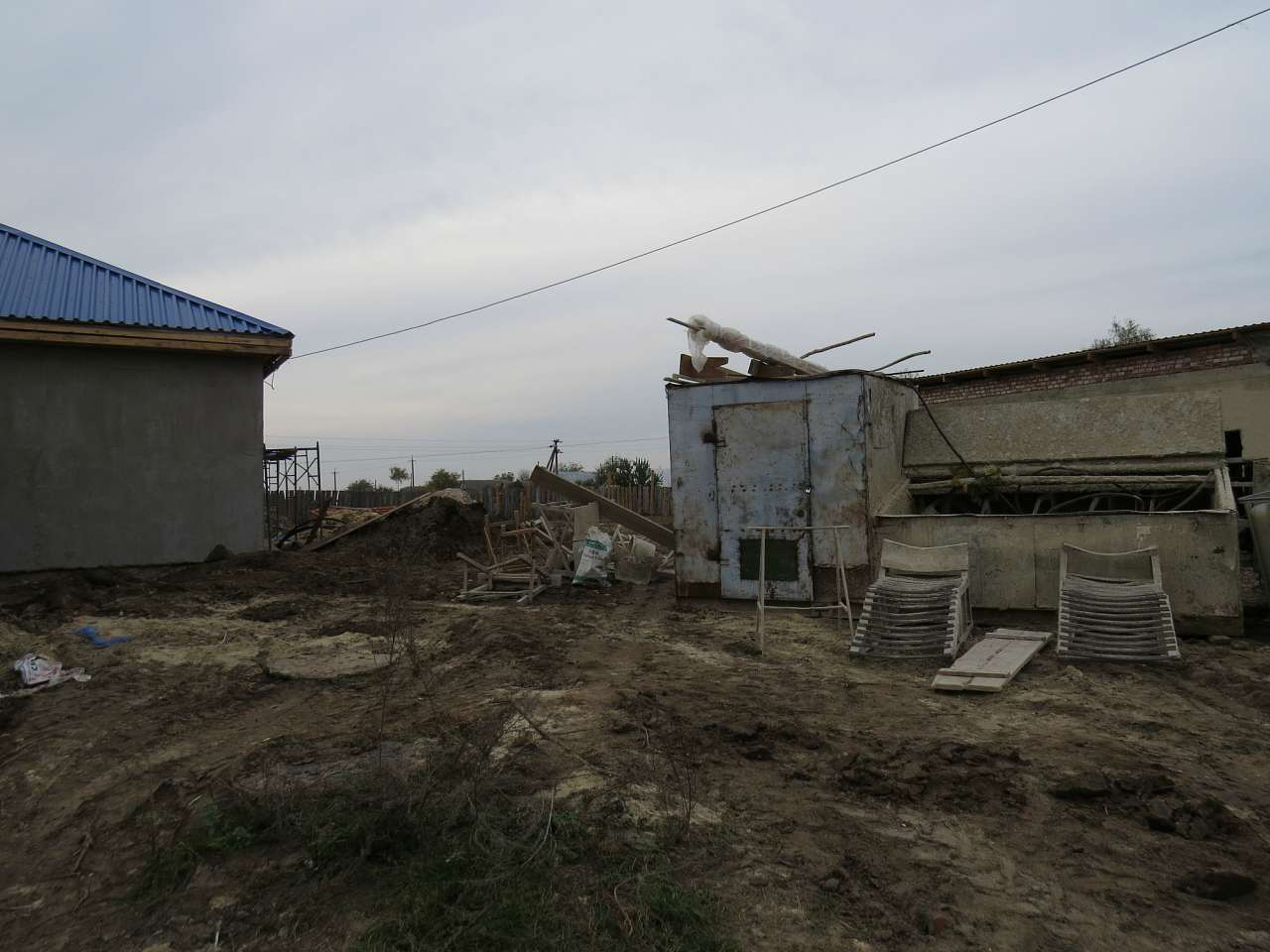 КУРОЗВАНИ. Будівництво дитсадка. Осінь 2013 - Курозвани