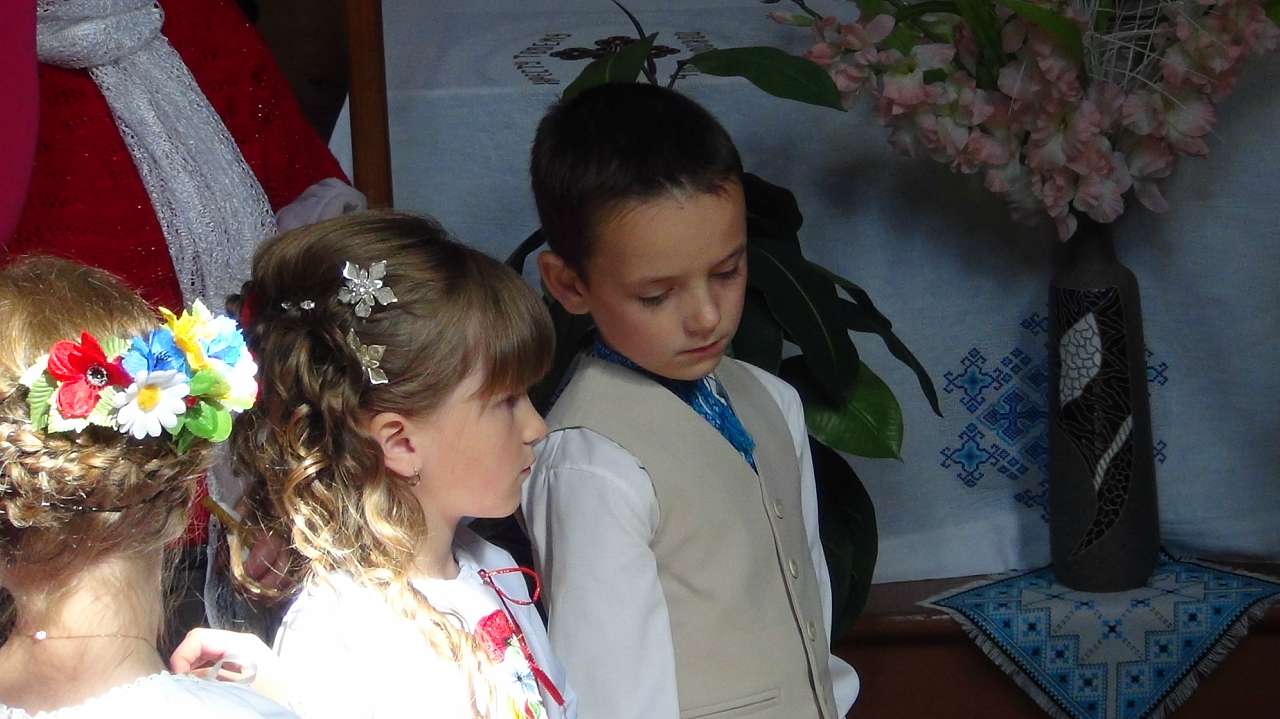 Перше Причастя Сидорака Володимира - Жданівка