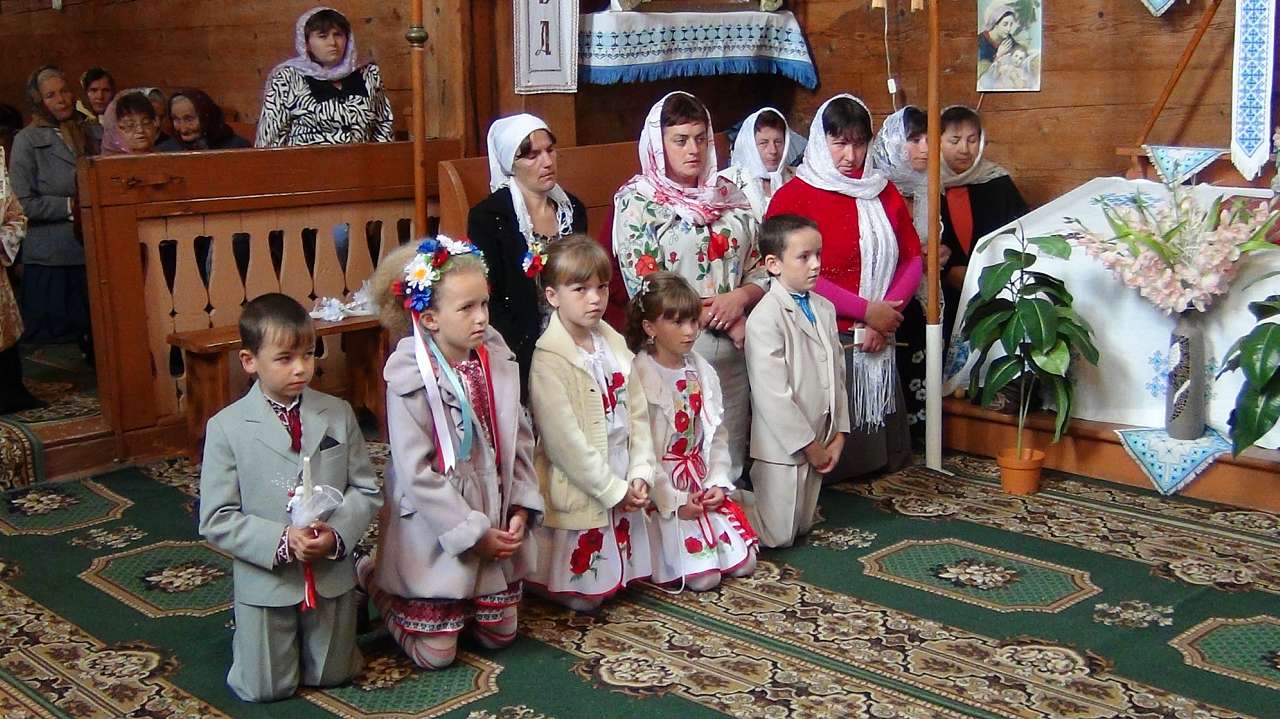 Перше Причастя Сидорака Володимира - Жданівка