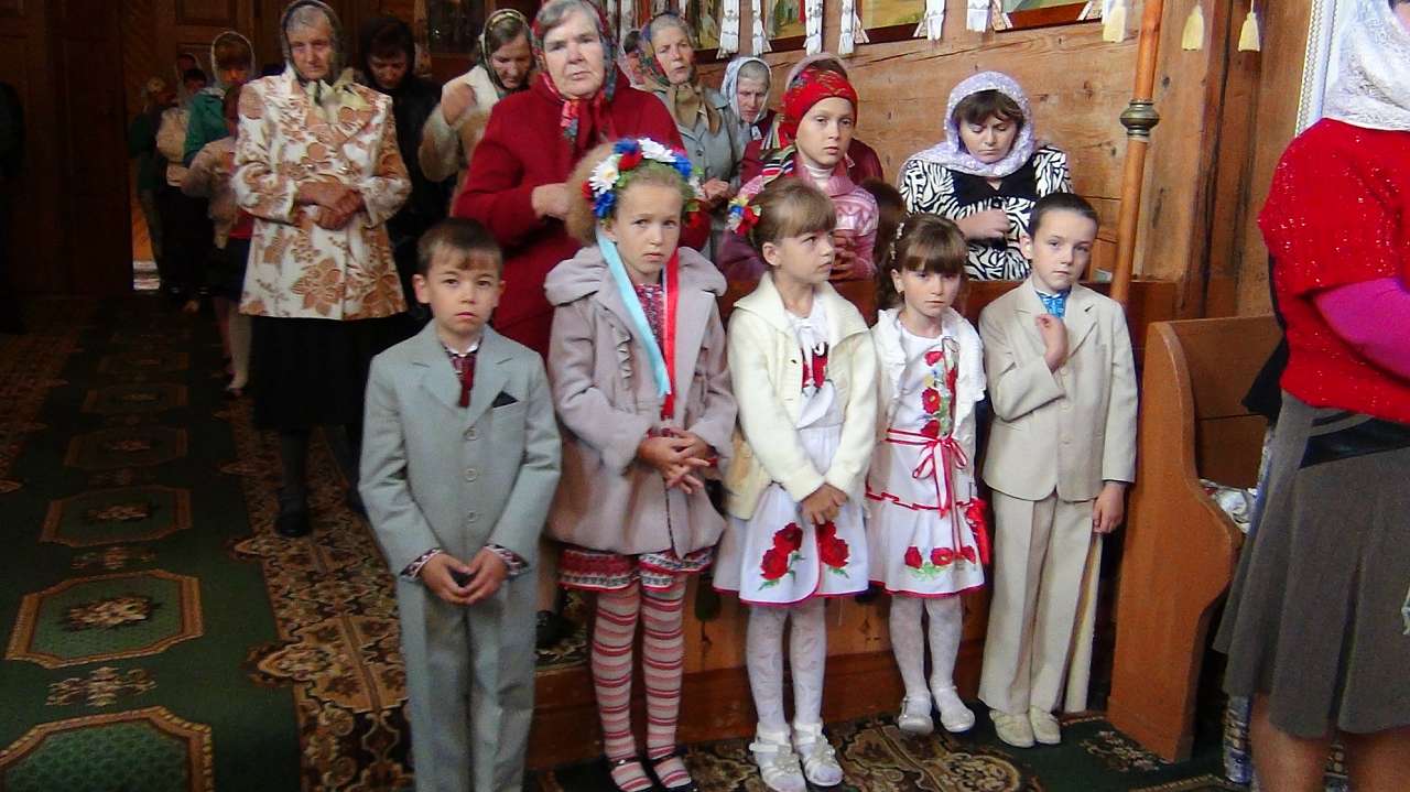 Перше Причастя Сидорака Володимира - Жданівка