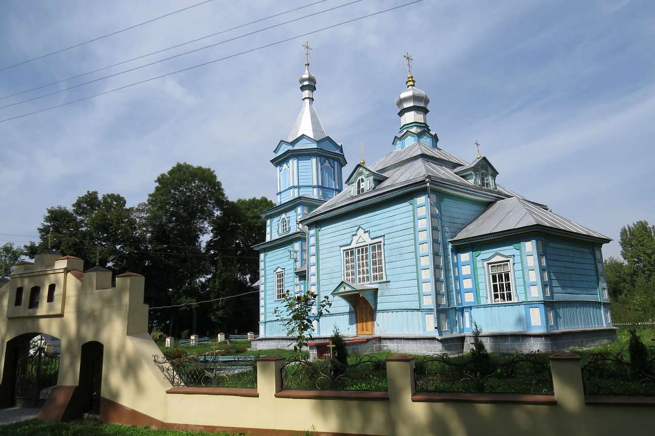 ДУЛІБИ. Церква Різдва Богородиці - Дулибы