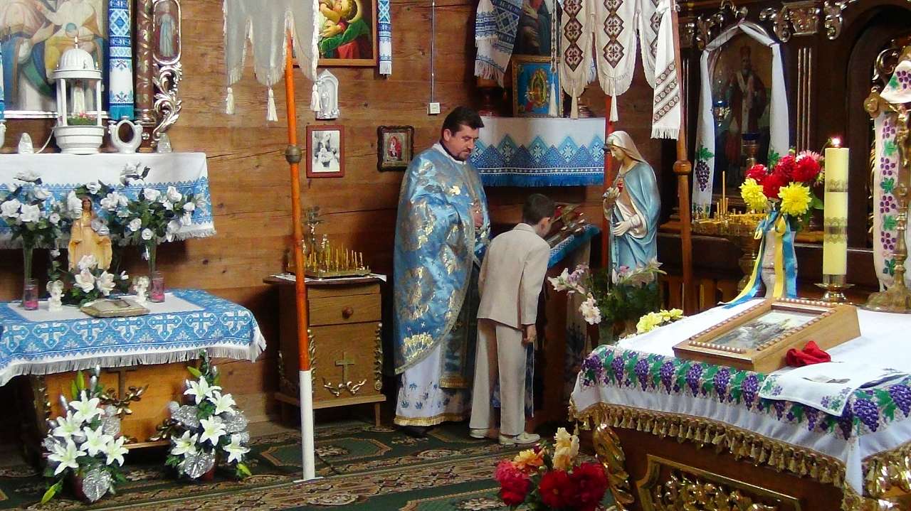 Перше Причастя Сидорака Володимира - Жданівка