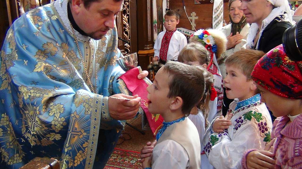 Перше Причастя Сидорака Володимира - Жданівка