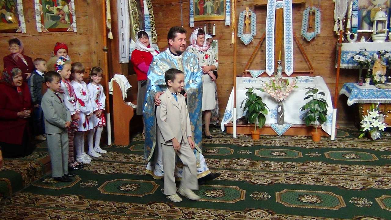 Перше Причастя Сидорака Володимира - Жданівка