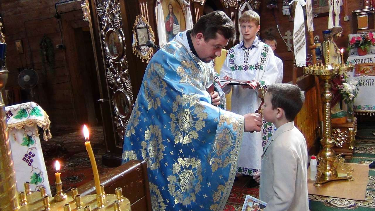 Перше Причастя Сидорака Володимира - Жданівка