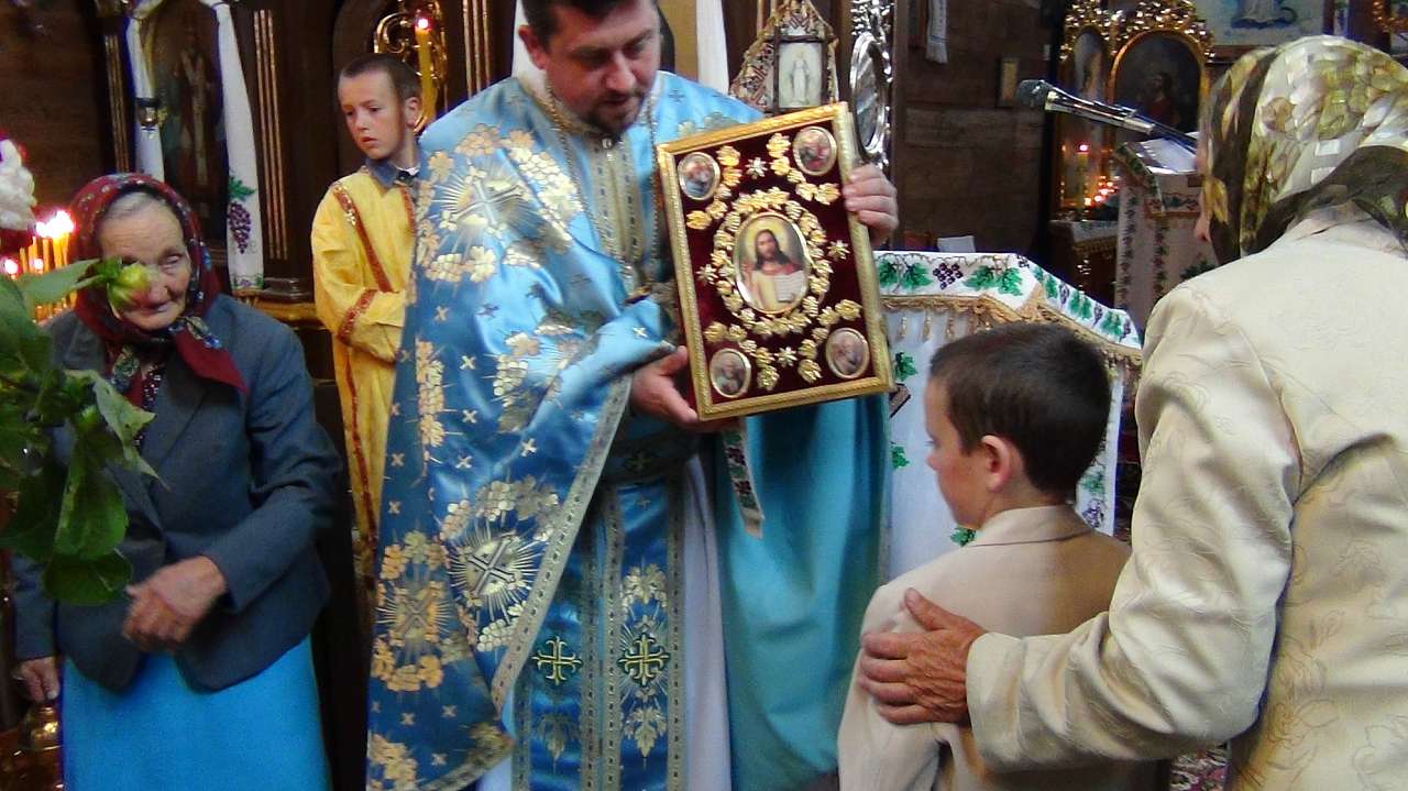 Перше Причастя Сидорака Володимира - Жданівка