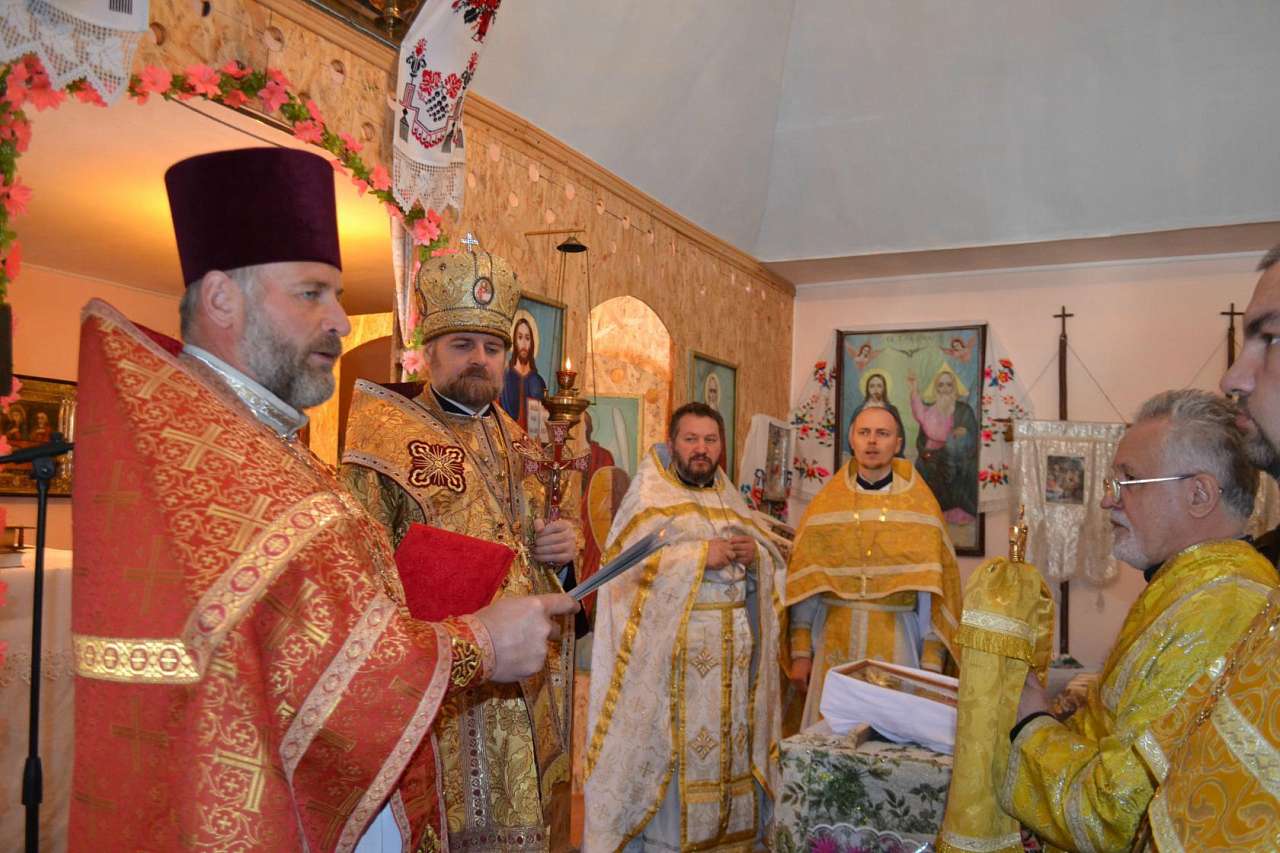 Храм у Лип'янці . Освячення нової церкви - Лип'янка