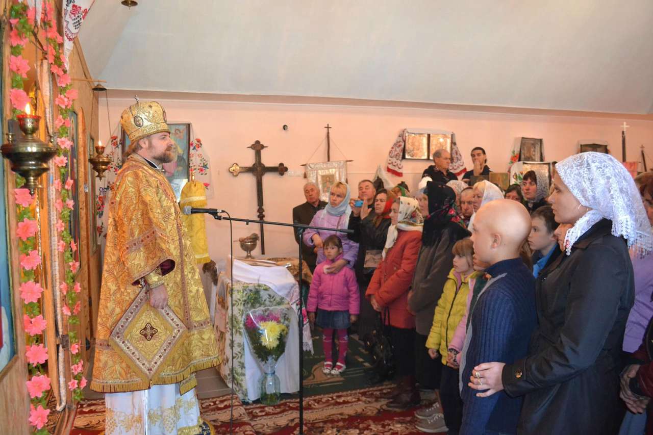 Храм у Лип'янці . Освячення нової церкви - Лип'янка