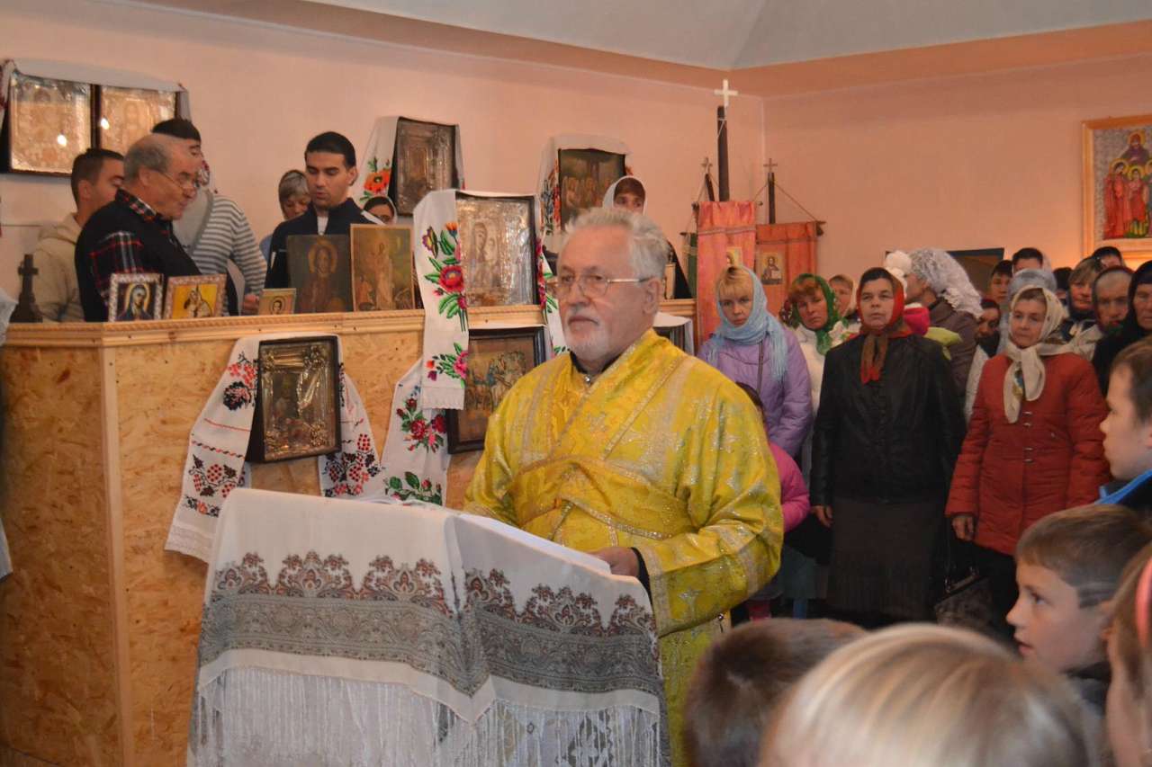 Храм у Лип'янці . Освячення нової церкви - Лип'янка