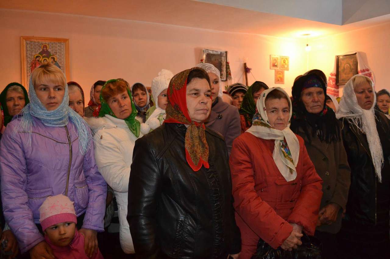 Храм у Лип'янці . Освячення нової церкви - Лип'янка