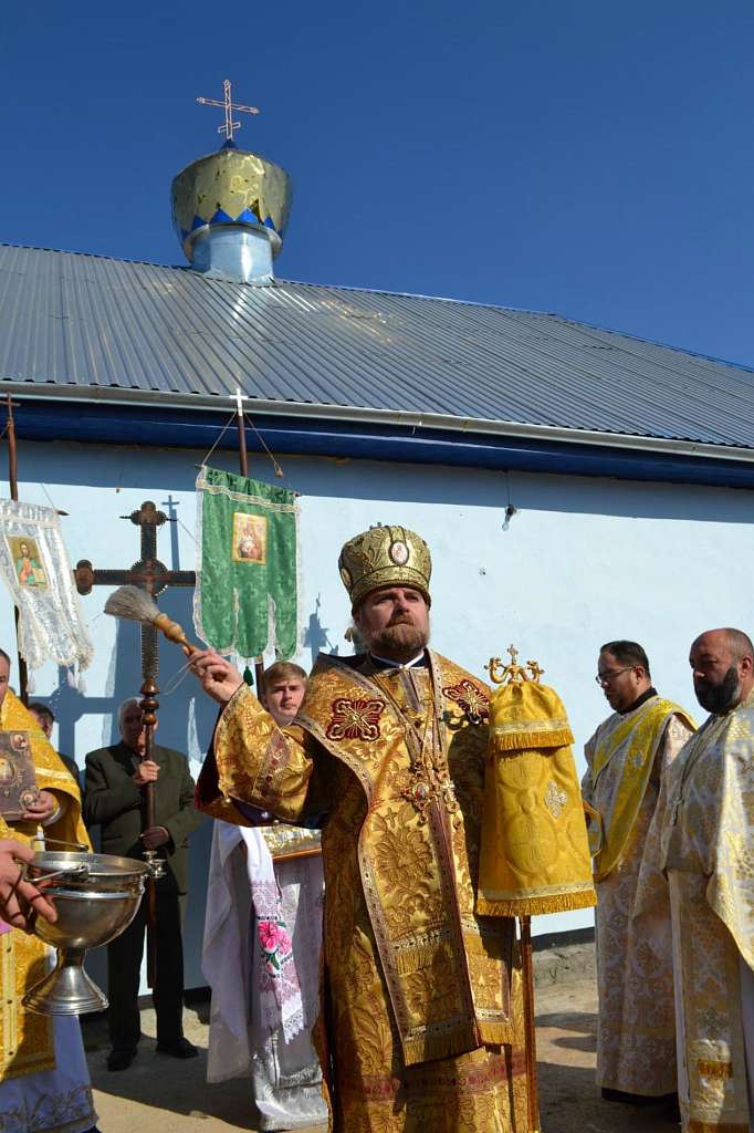Храм у Лип'янці . Освячення нової церкви - Лип'янка