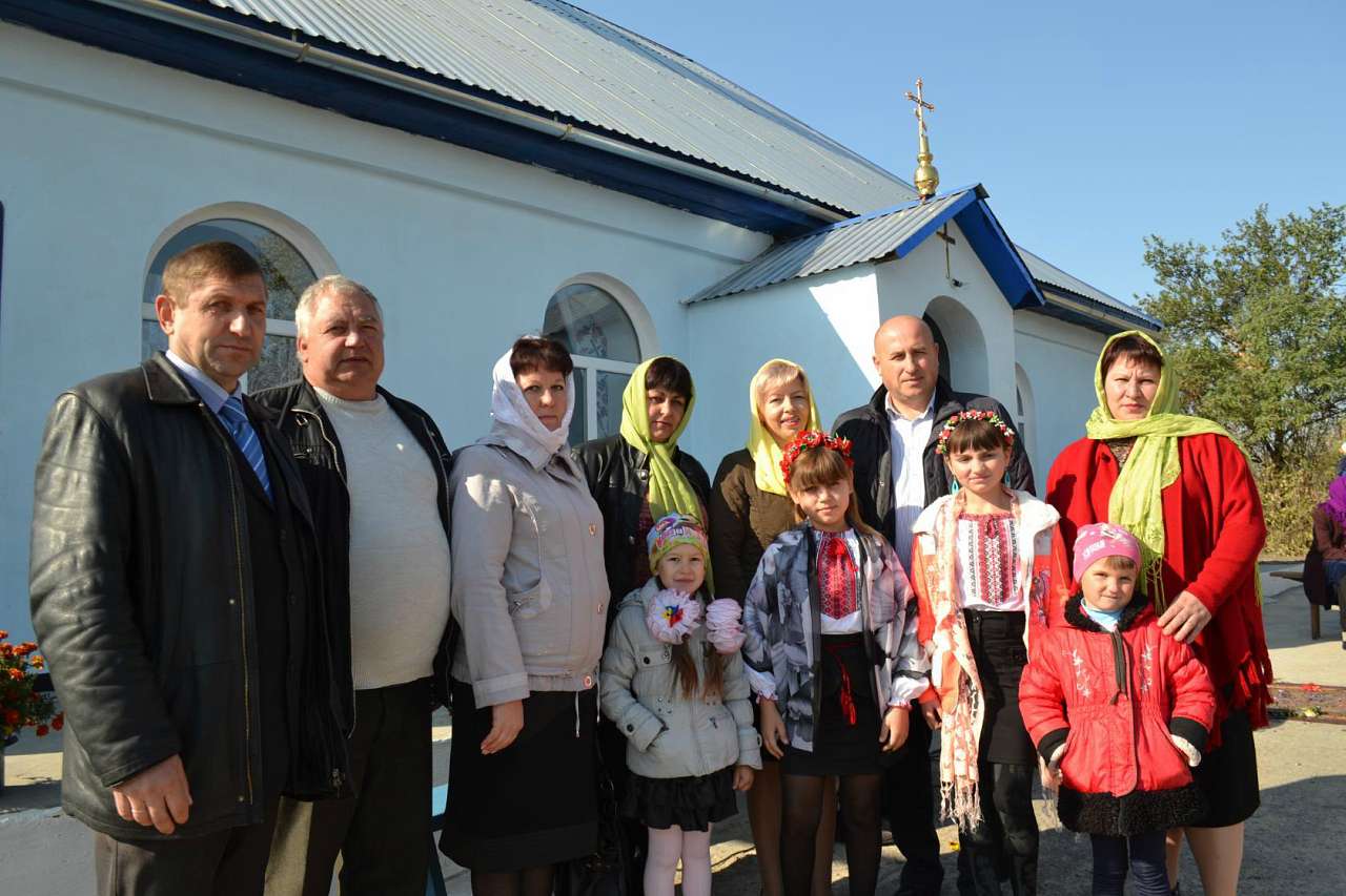 Храм у Лип'янці . Освячення нової церкви - Лип'янка