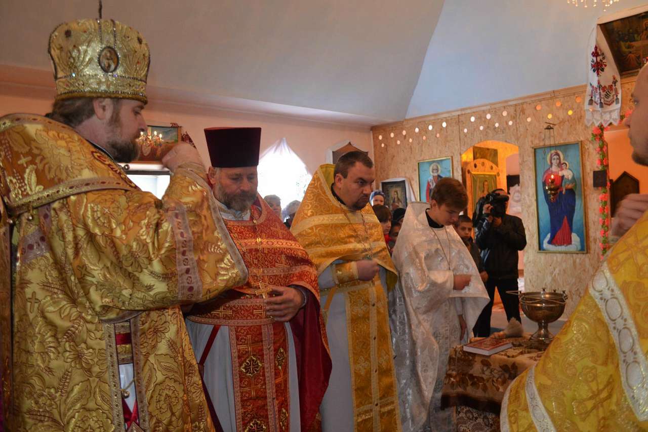 Храм у Лип'янці . Освячення нової церкви - Лип'янка
