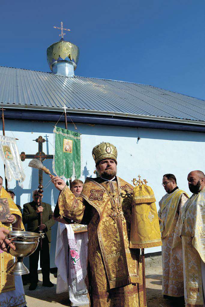 Храм у Лип'янці . Освячення нової церкви - Лип'янка