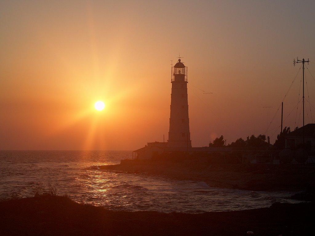 Маяк з panoramio.com - Маяк