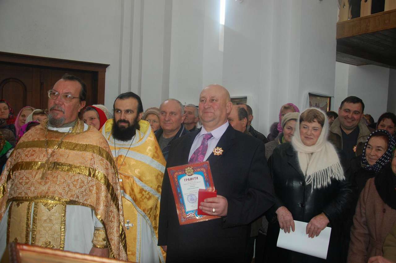 Освячення  храму - Топильня