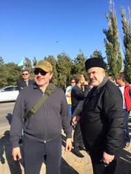 УКРАЇНСЬКИЙ ПРАПОР У ЧОНГАРІ