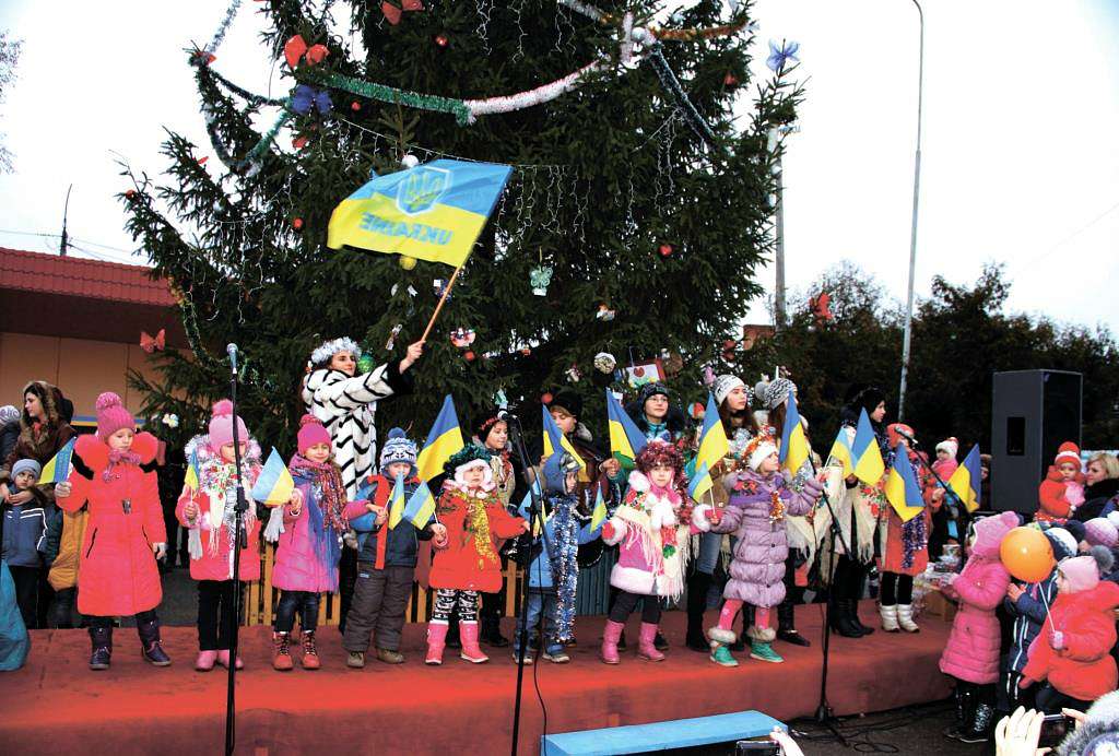 Відкриття головної ялинки-2015, 2018 - Шпола