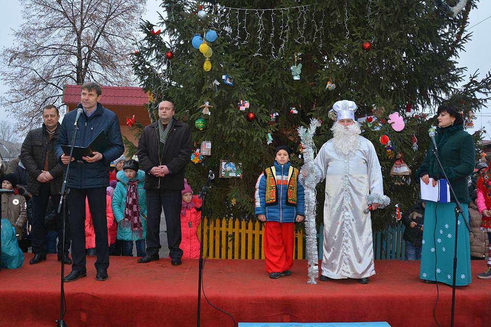 Відкриття головної ялинки-2015, 2018 - Шпола
