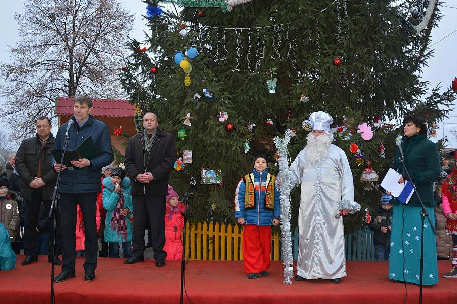 Відкриття головної ялинки-2015, 2018 - Шпола