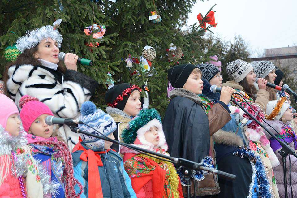 Відкриття головної ялинки-2015, 2018 - Шпола