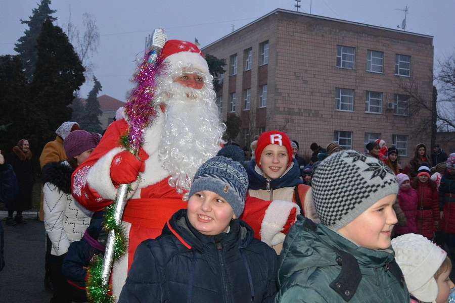 Відкриття головної ялинки-2015, 2018 - Шпола