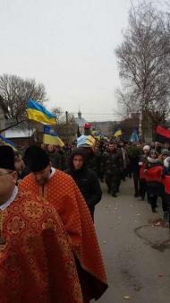 Прощання із Героєм-кіборгом Іваном Вітишином 