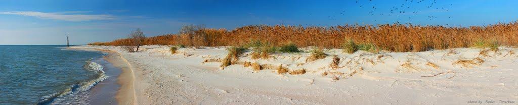 Білосарайська Коса з panoramio.com - Белосарайская Коса