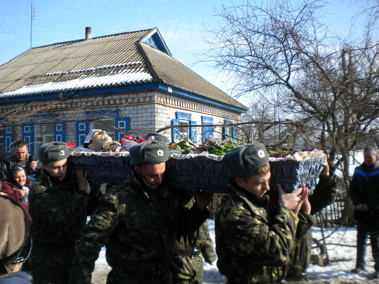 Проводи Саші у вічність. - Bilyaky