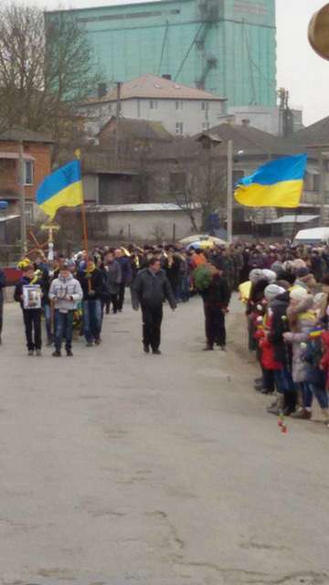 Прощання із Героєм-кіборгом Іваном Вітишином  - Велика Лука
