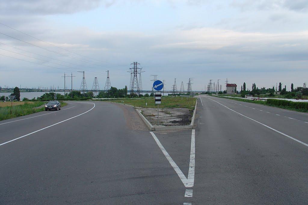 Южноукраїнськ з panoramio.com - Южноукраинск