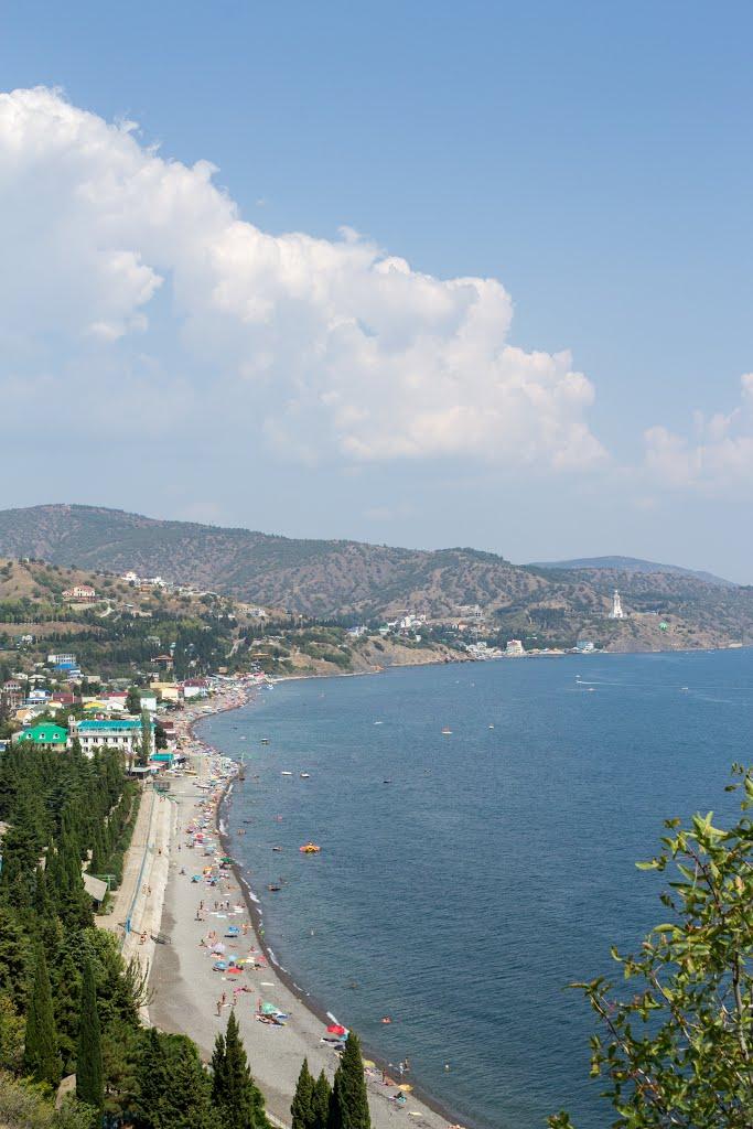 Сонячногірське з panoramio.com - Солнечногорское